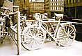 Fahrrad im Schnee, Basel 1978